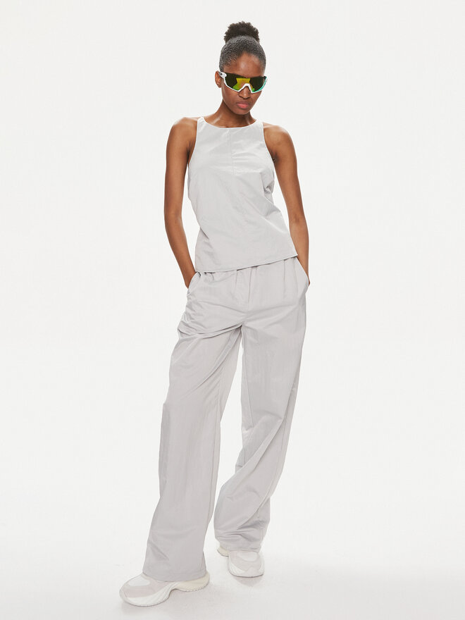 Calvin Klein Jeans Calvin Klein Jeans Топ Parachute J20J223131 Сірий Relaxed Fit