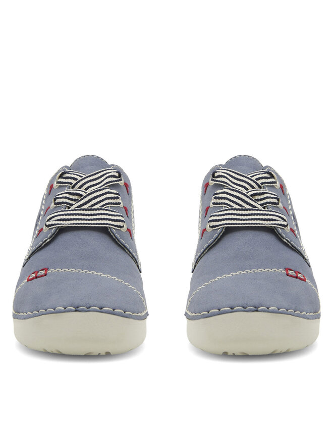 Rieker Félcipő Rieker 52520-14 Kék