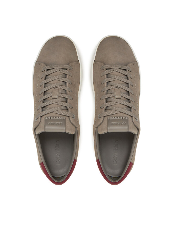 Calvin Klein Αθλητικά Calvin Klein Low Top Lace Up Nu HM0HM01758 Γκρι