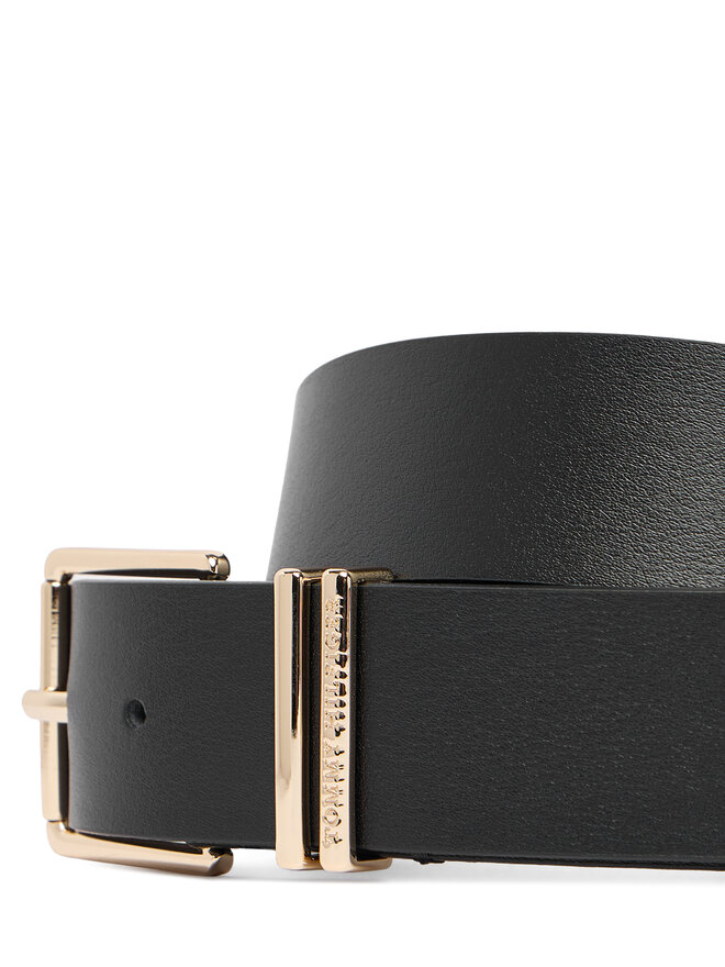 Tommy Hilfiger Gürtel Tommy Hilfiger Th Square 3.5 AW0AW18919 Schwarz