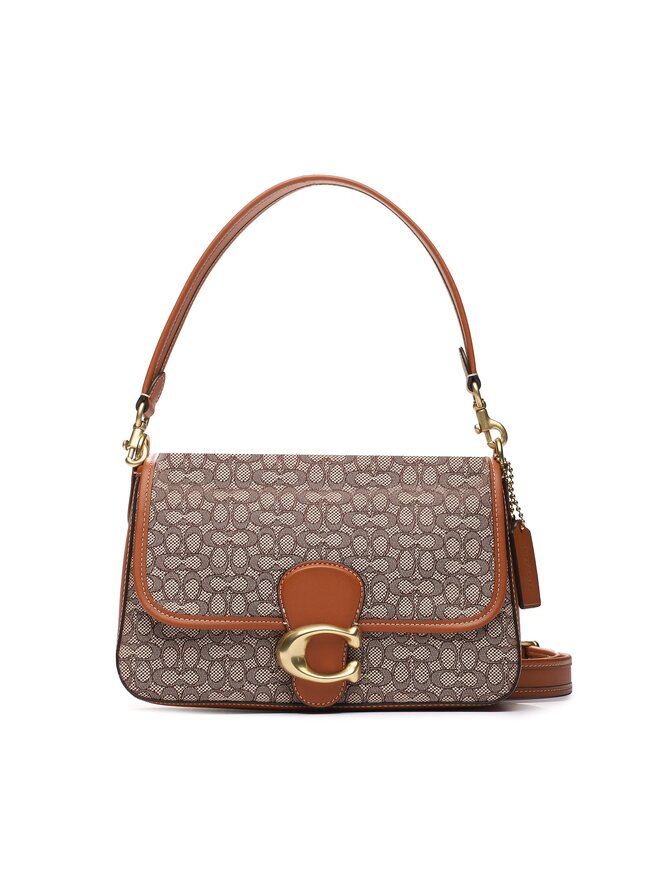 Сумка Coach Ms Jac Soft Tab Sb CM536 Коричневий | evzuttya.com.ua