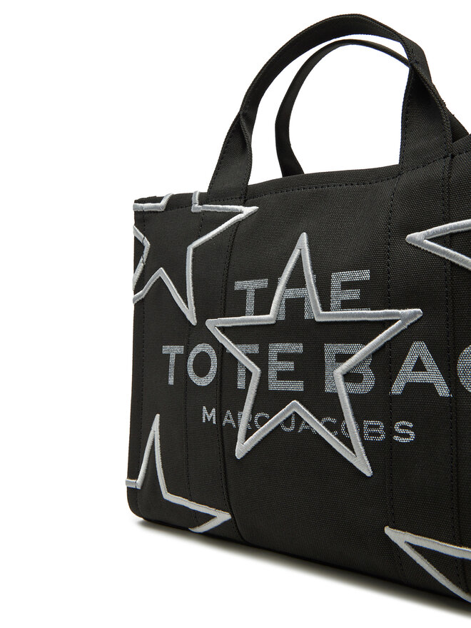 Marc Jacobs Handtasche Marc Jacobs The Star Logo Medium Tote 2R4HTT018H03 Schwarz