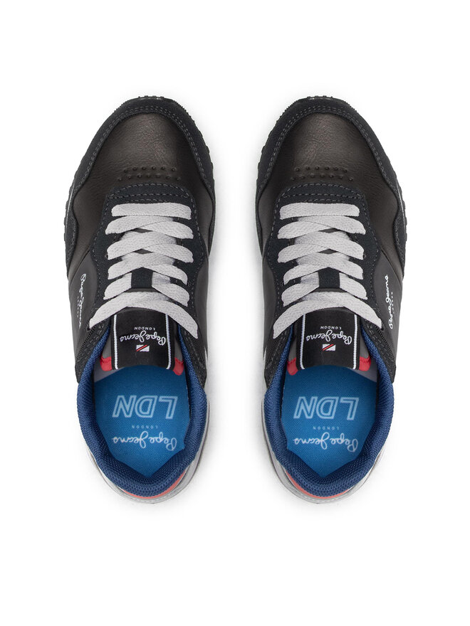 Pepe Jeans Снікерcи Pepe Jeans London One Cover B PBS30538 Чорний