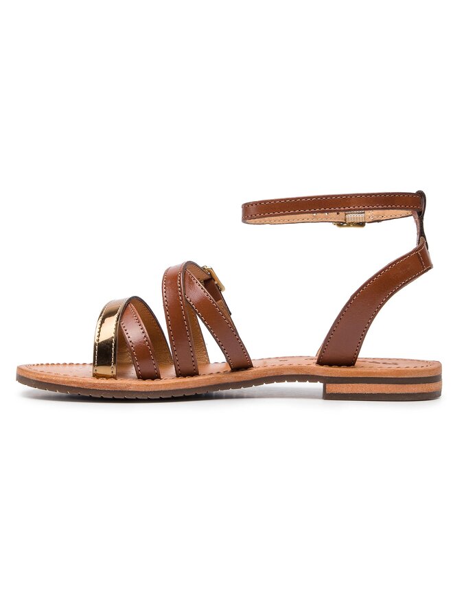 Geox Sandály Geox D Sozy B D822CB 043BN C6G6L Hnědá