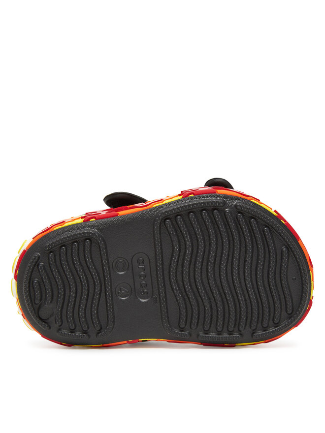 Crocs Sandales Crocs Toddler Crocband™ Cruiser Flames 211269 Melns