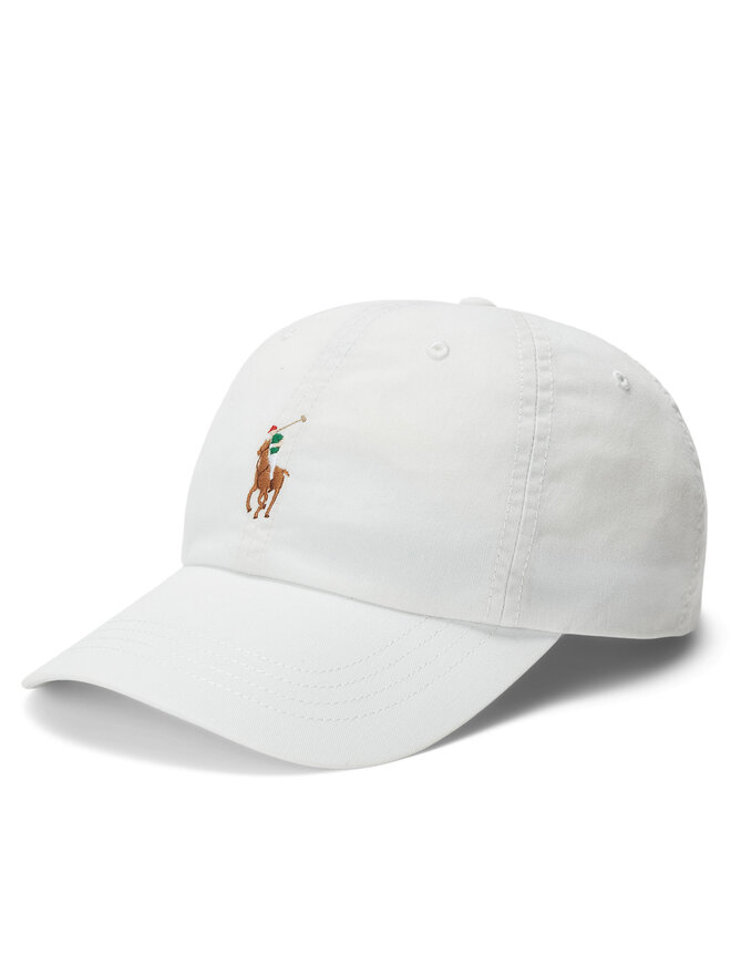 Polo Ralph Lauren Шапка с козирка Polo Ralph Lauren 211954881002 Бял