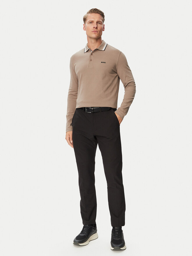 BOSS BOSS Poloshirt Plisy 50536609 Beige Regular Fit