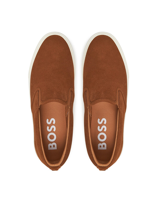 BOSS Tenis superge BOSS Aiden 50542116 Rjava