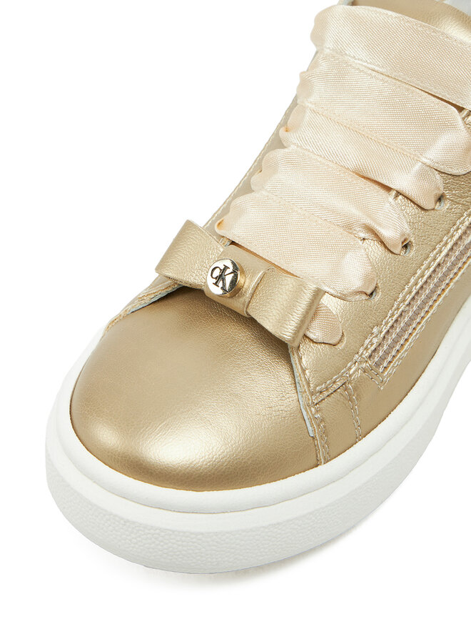 Calvin Klein Jeans Снікерcи Calvin Klein Jeans Low Cut Lace-Up Sneaker V4A9-83046-1322 M Золотий