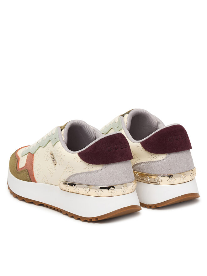 Guess Sneakers Guess FLPVN5 FAM12 Écru