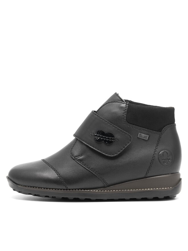 Rieker Polokozačky Rieker 44255-00 Černá