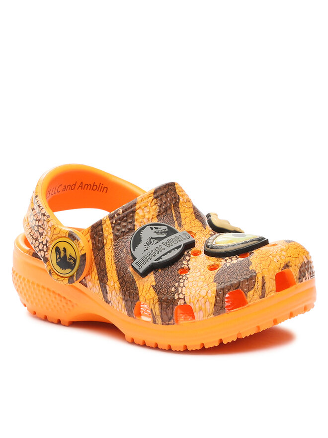 Crocs Чехли Crocs Crocs Jurassic World Clasic Clog T 208848 Оранжев