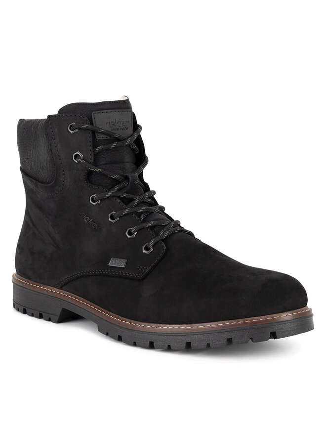 Rieker Schnürschuhe Rieker F3606-00 Schwarz