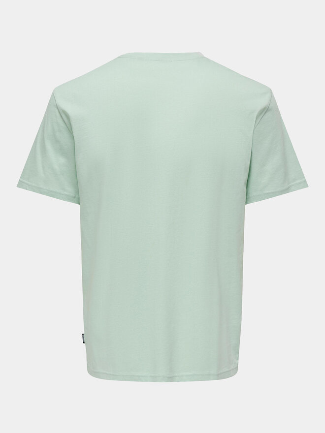 Only & Sons Only & Sons Camiseta Kolton 22028735 Verde Regular Fit