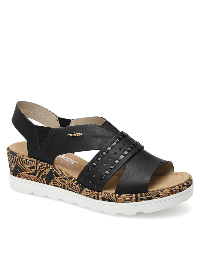 Rieker Sandalen Rieker 67179-00 Schwarz