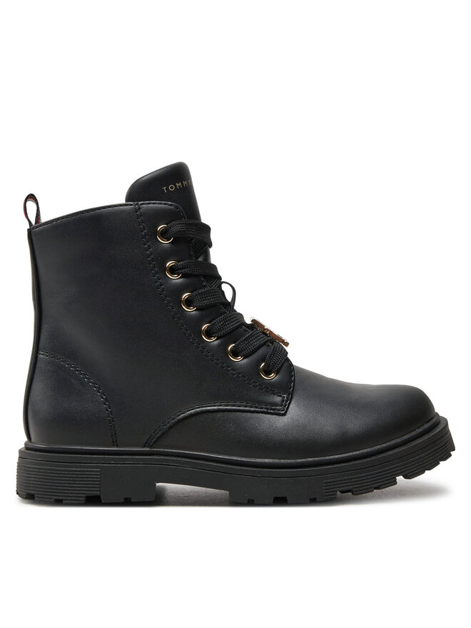Tommy Hilfiger Черевики туристичні Tommy Hilfiger Lace-Up Bootie T1A5-33561-1351 S Чорний