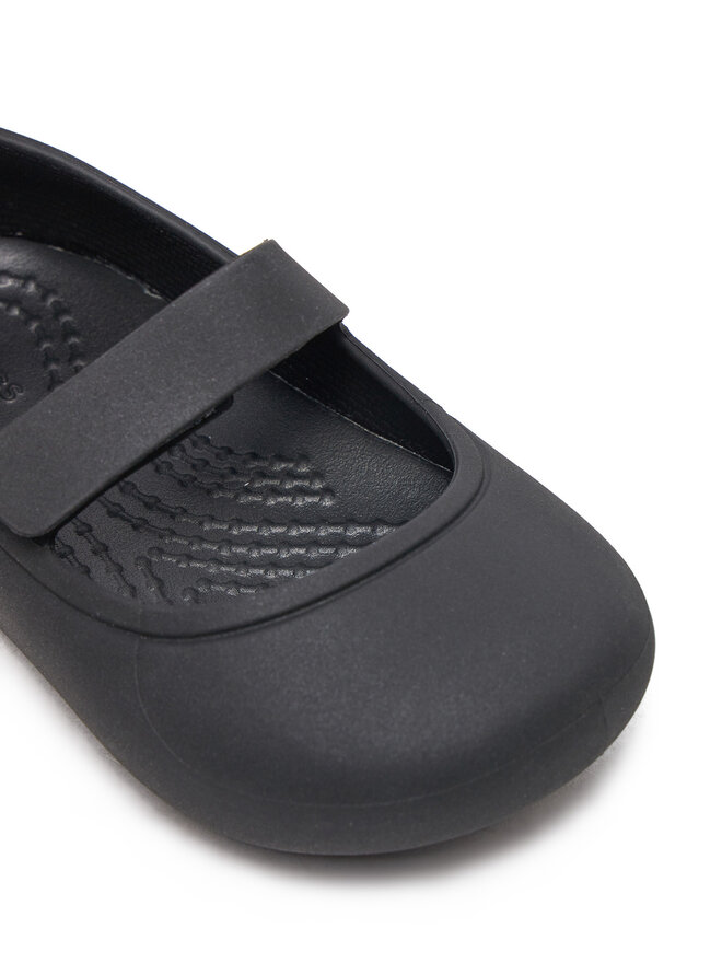 Crocs Baleriny Crocs Brooklyn Mary Jane Flat T 209430 Czarny