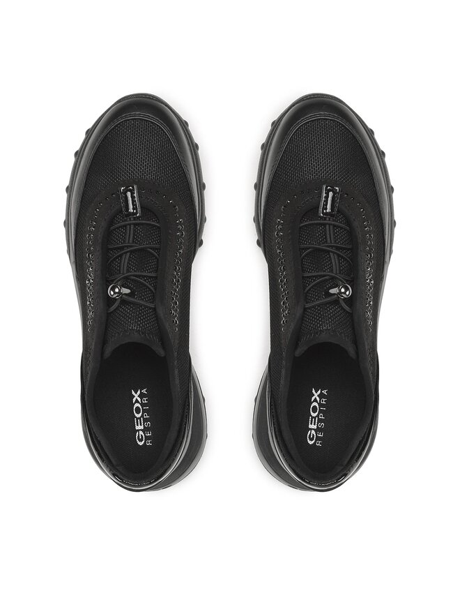 Sneakers Geox D Alleniee D35LPC 01454 C9997 Schwarz | eschuhe.de