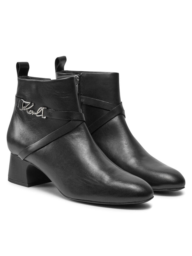 KARL LAGERFELD Μποτάκια KARL LAGERFELD KL30354 Μαύρο
