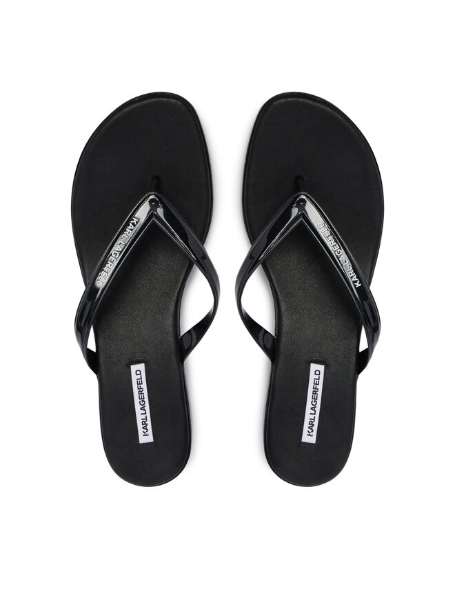 KARL LAGERFELD В'єтнамки KARL LAGERFELD Jelly Heel KL83006 Чорний