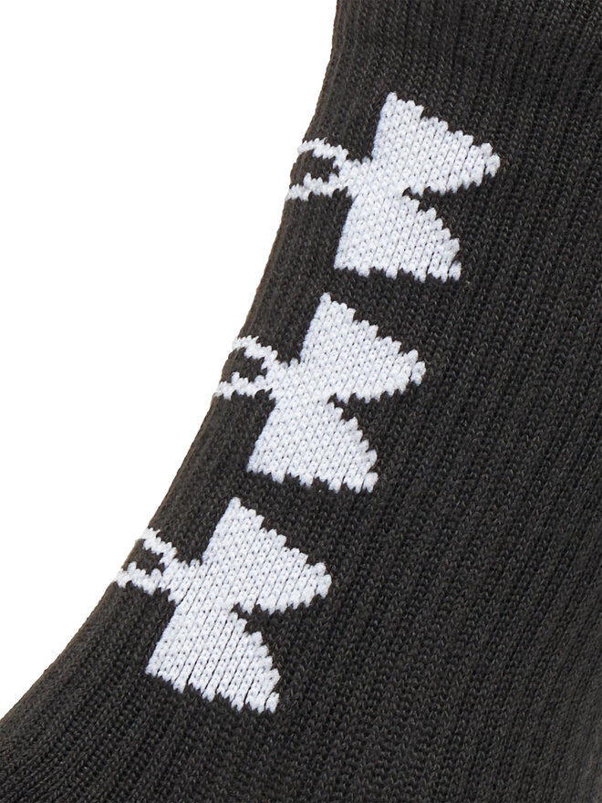Under Armour Комплект 3 чифта дълги чорапи мъжки Under Armour UA Perform Tech 3p Crew 1379515 Черен