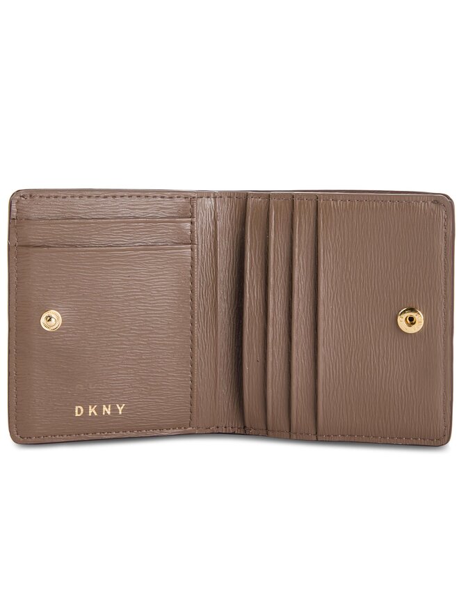 DKNY Mazs sieviešu maks DKNY Bryant Bifold Wallet R83Z3657 Brūns