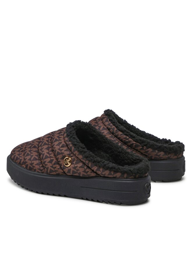 MICHAEL Michael Kors Hausschuhe MICHAEL Michael Kors Emmett Quilted Slip On 43F2EMFP1Y Braun