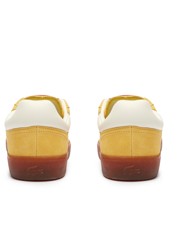 Lacoste Tenisice Lacoste Basehot Leather 747SMA0041 Žuta