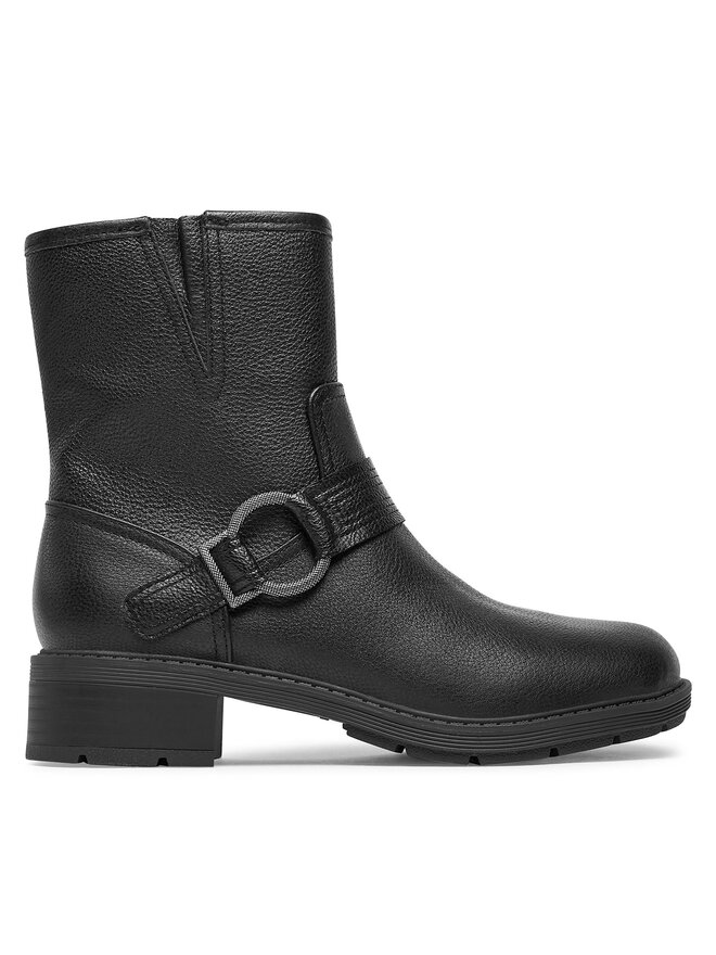 Clarks Stivaletti Clarks Hearth Cross 261742344 Nero