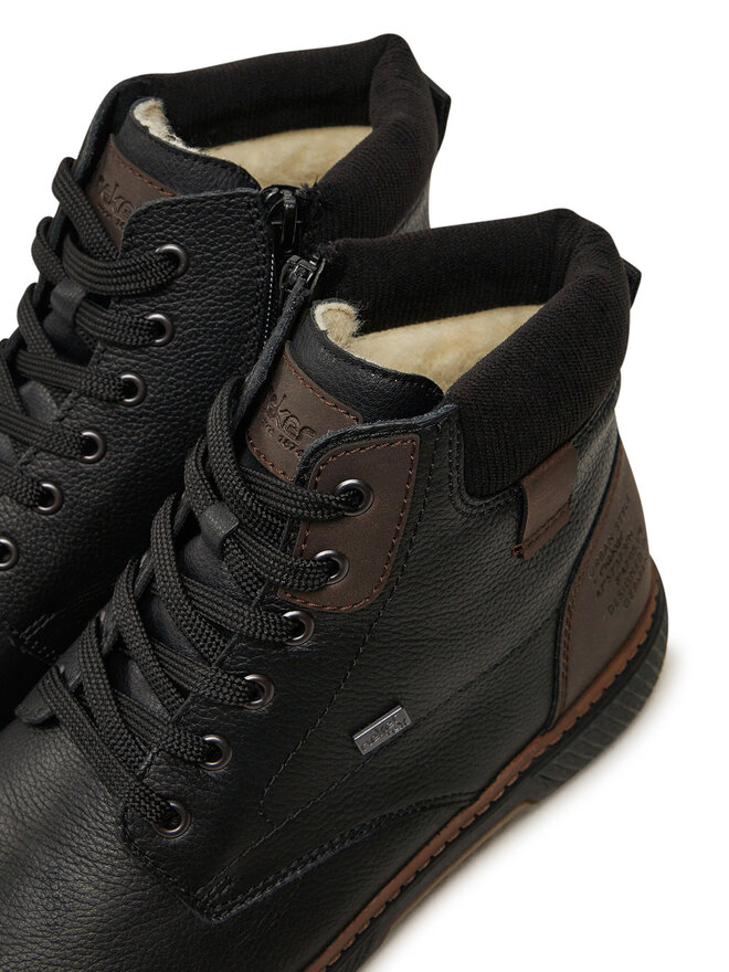 Rieker Schnürschuhe Rieker B3343-00 Schwarz
