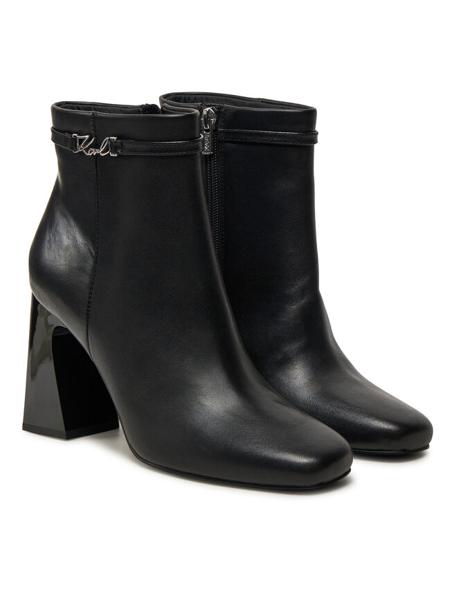 KARL LAGERFELD Botine KARL LAGERFELD KL33150 Negru