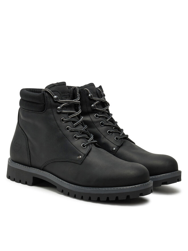 Jack & Jones Черевики туристичні Jack & Jones JfwStanton 12257999 Чорний