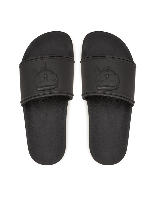 KARL LAGERFELD Šľapky KARL LAGERFELD Kondo Maxi KL80819M Čierna