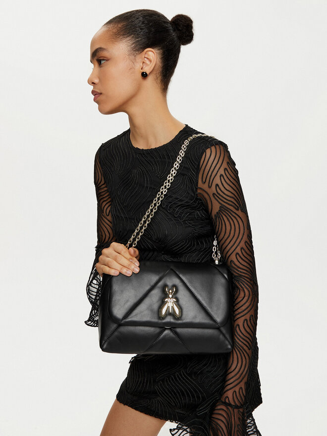 Patrizia Pepe Handtasche Patrizia Pepe 8B0195/L006-K103 Schwarz