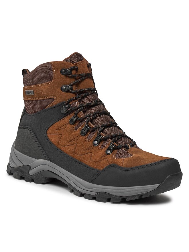 Whistler Outdoorová obuv Whistler Detion Outdoor Leather Boot WP W204389 Sivá