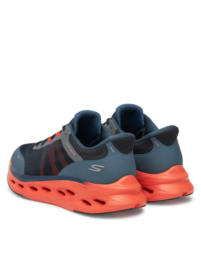 Skechers Buty do biegania Skechers Max Cushioning Glide-Step-Aberdeen 220422/NVOR Granatowy