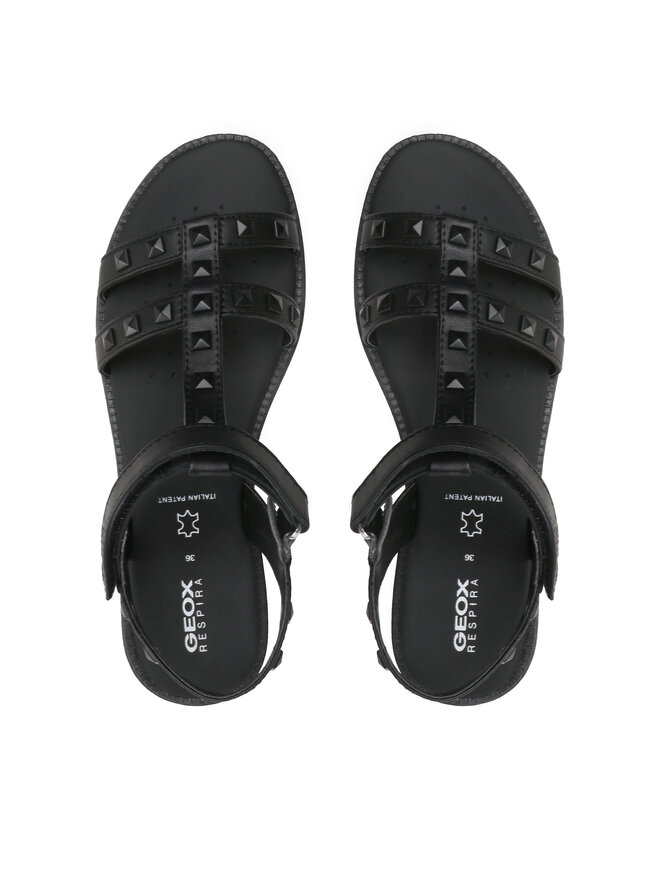 Geox Сандали Geox J K.Karly G. I J2535I 000BC C9997 D Черен