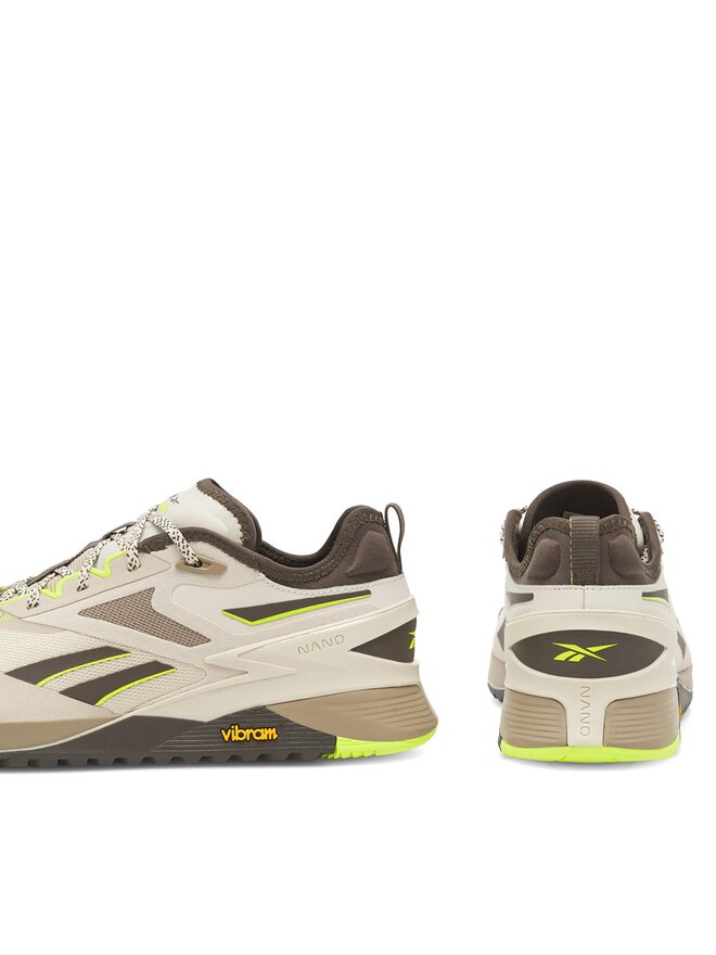 Reebok Взуття для тренажерного залу Reebok Nano X3 Adventure 100033527-W Бежевий