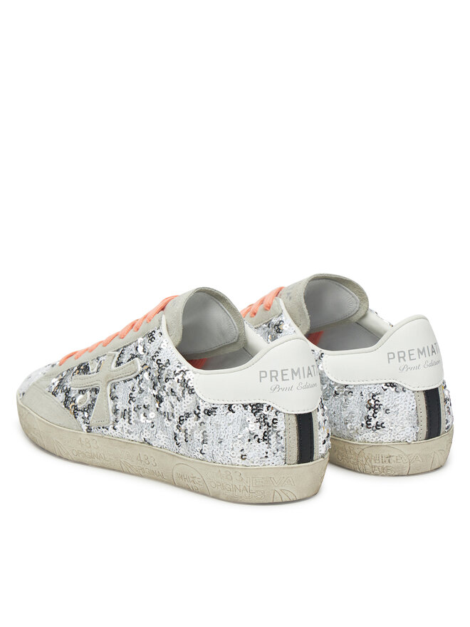 Premiata Sneakersy Premiata STEVEND VAR 7270 Strieborná