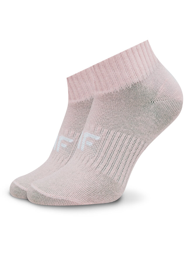 4F 5 pares de calcetines cortos para niño 4F 4FJWAW23USOCF231 Rosa