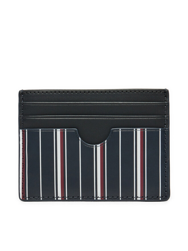 Tommy Hilfiger Set de etui pentru carduri și breloc Tommy Hilfiger Th Corp Cc AM0AM12793 Bleumarin