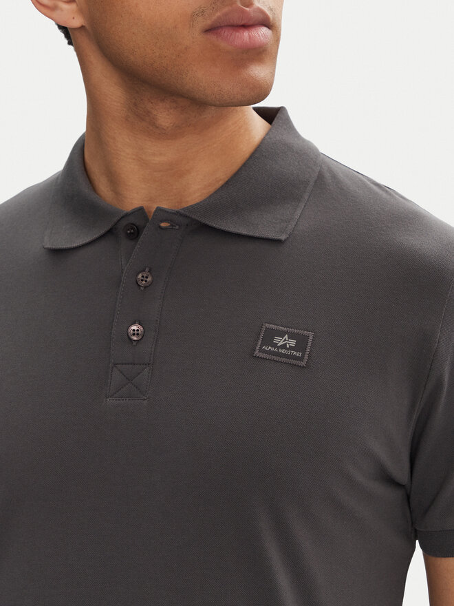 Alpha Industries Alpha Industries Poloshirt X-Fit 136600 Grau Regular Fit