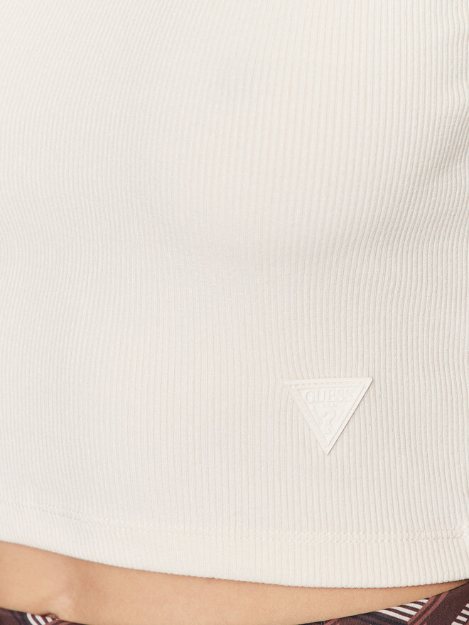 Guess Guess Felső V3GP19 K8RT2 Bézs Slim Fit
