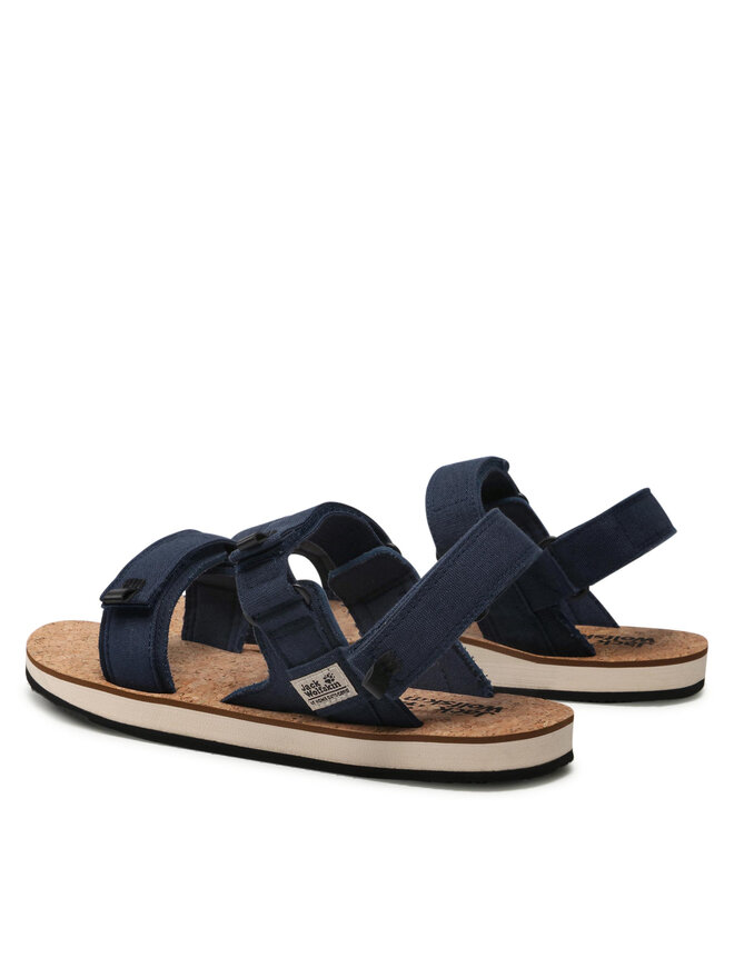 Jack Wolfskin Sandalen Jack Wolfskin Ecostride 2 Sandal M 4051781 Dunkelblau