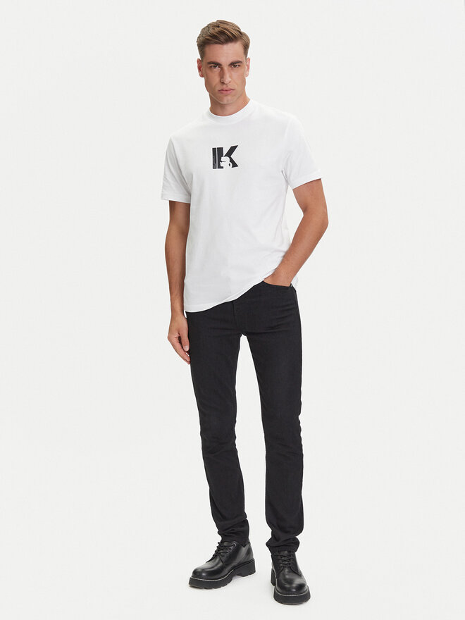 Karl Lagerfeld Jeans Karl Lagerfeld Jeans Camiseta A3M17057 Blanco Regular Fit