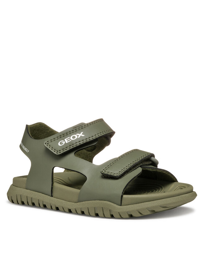 Geox Sandály Geox J Fusbetto Bo J45HMA 000BC C3009 M Khaki