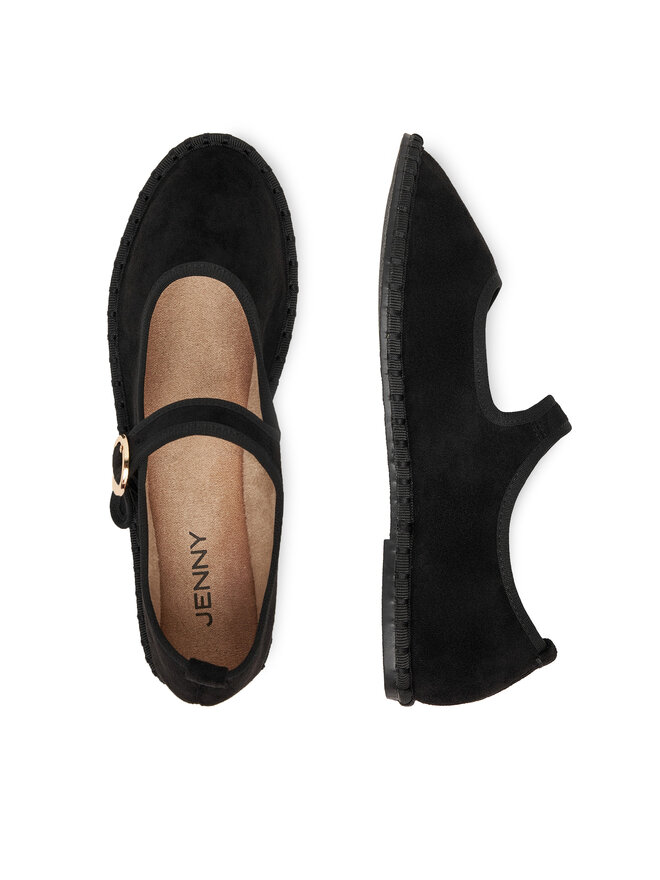 JENNY Μπαλαρίνες JENNY HY60163-11 Μαύρο