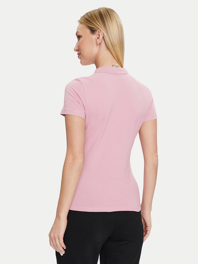 4F 4F Polo 4FWSS24TPTSF132 Ružičasta Slim Fit