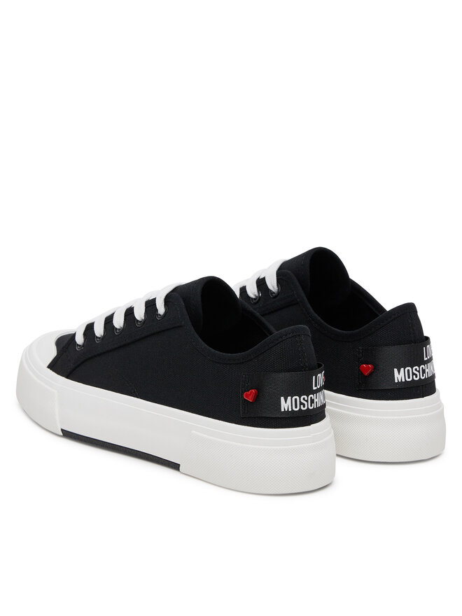 LOVE MOSCHINO Modne superge LOVE MOSCHINO JA15012G0MJP0000 Črna