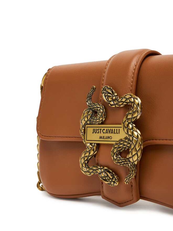 Just Cavalli Ročna torba Just Cavalli 79RA4BA7 ZSA89 Rjava